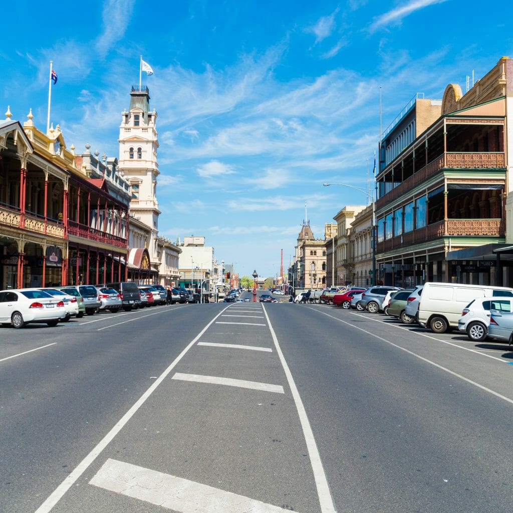 Lydiard Street colonial Ballarat Credit: Shutterstock