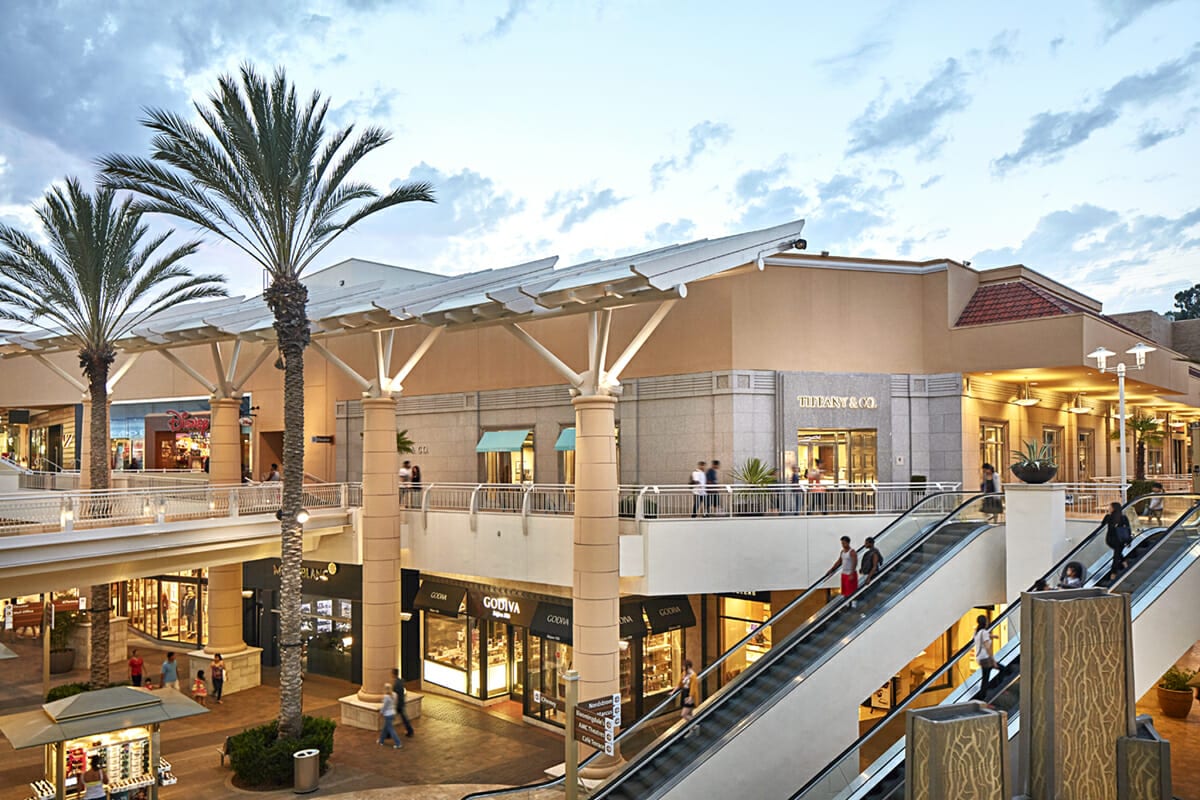 Shopping at Fashion Valley