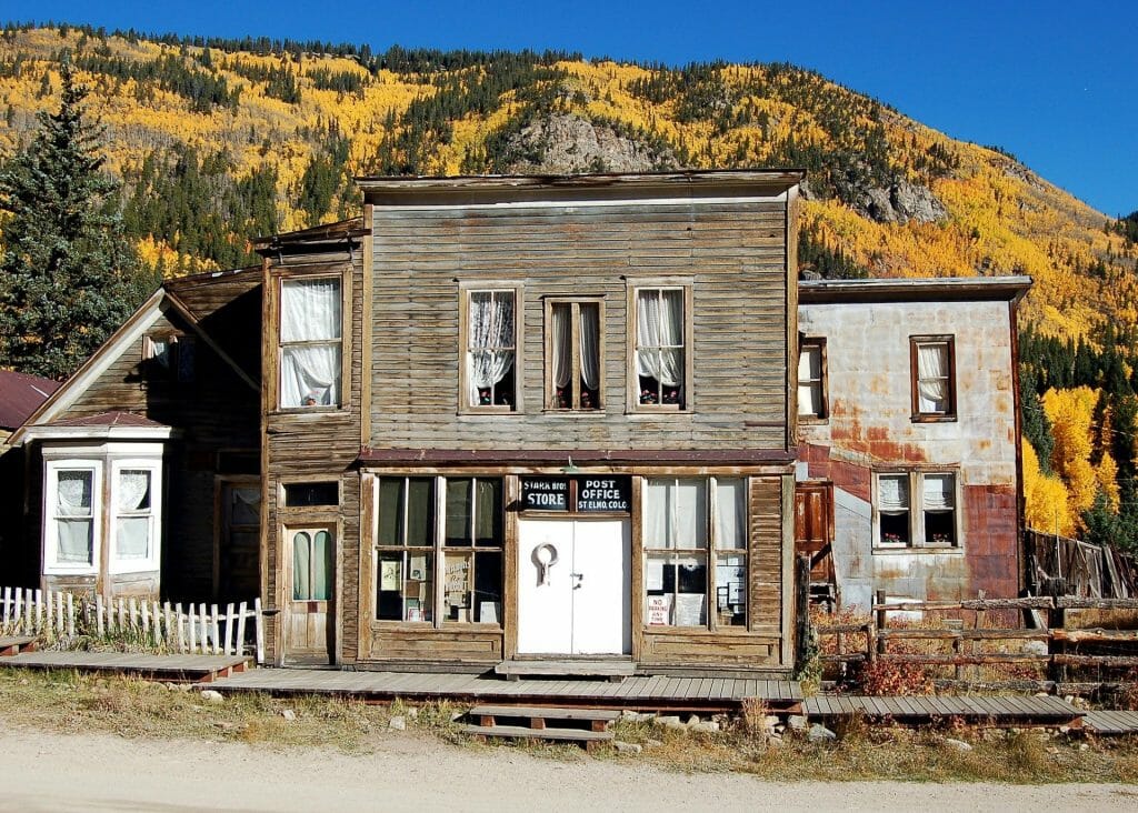 The ghost town of St Elmo. Photo: Colorado Tourism Office