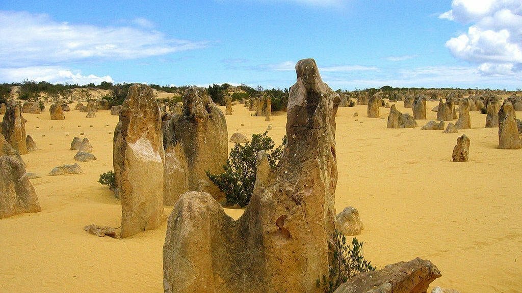 Pinnacles in Nambung national Park in Western Australia