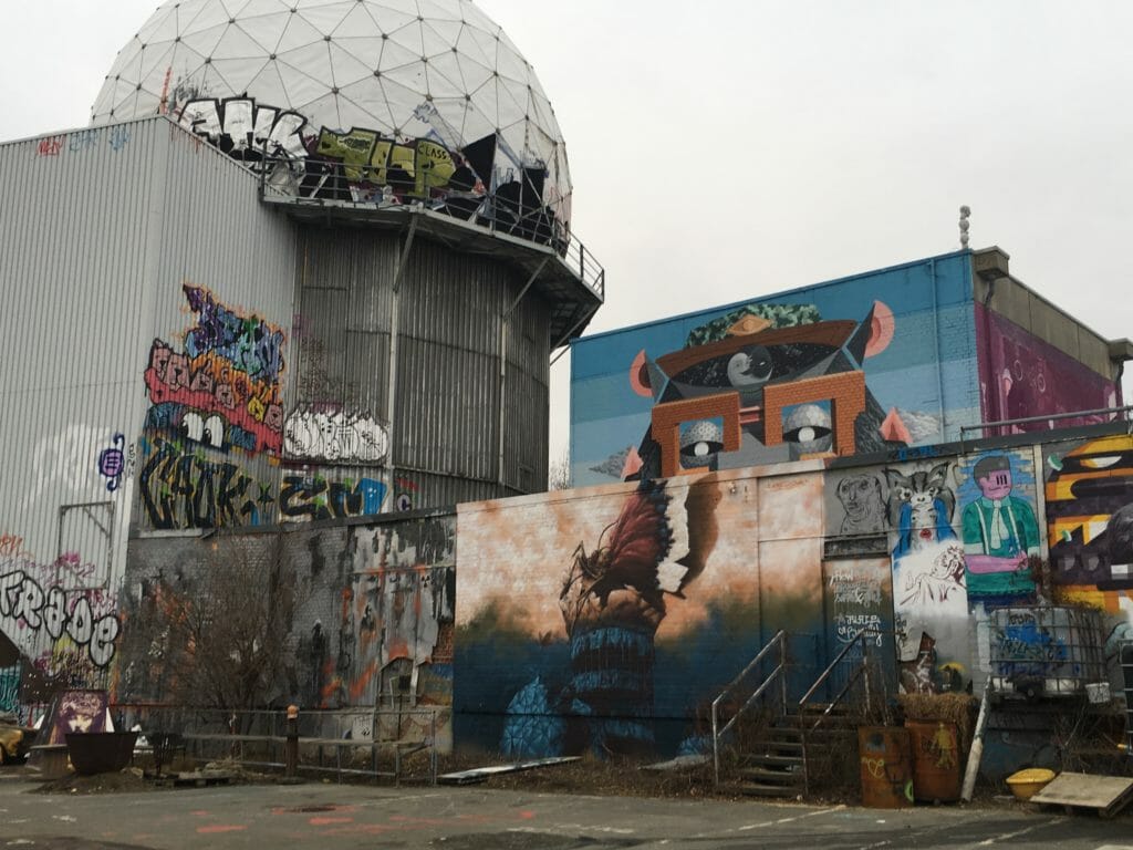 Abandoned NSA Spy Station in Grunewald, West Berlin.