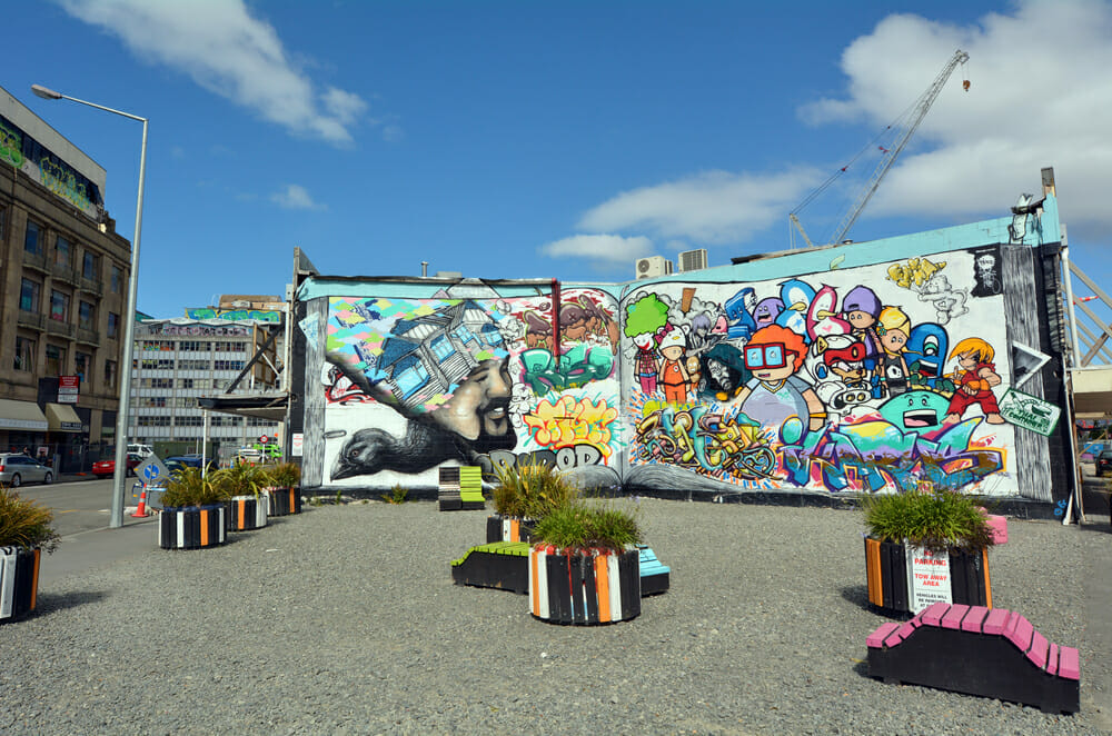 Street art in Christchurch