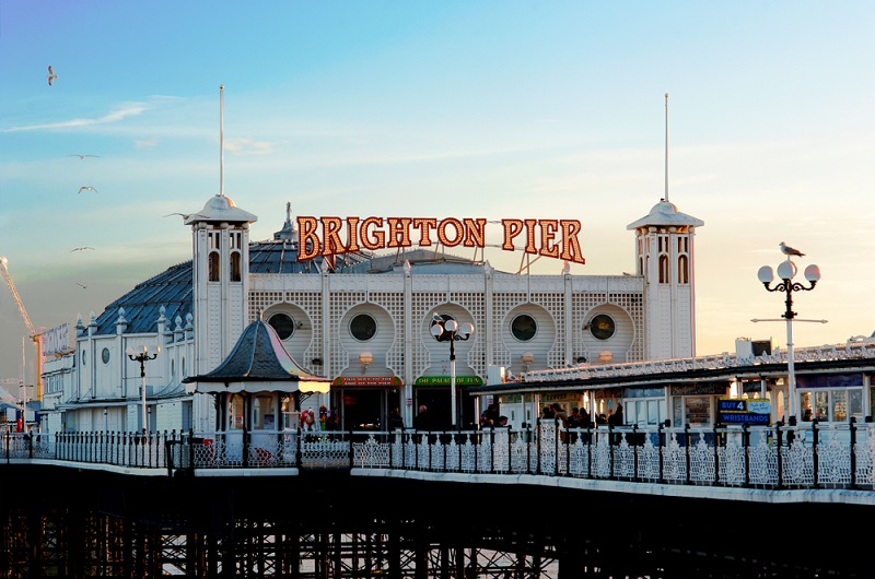 The Brighton Pier, also known as the Palace Pier first opened in 1899. Picture: Shutterstock