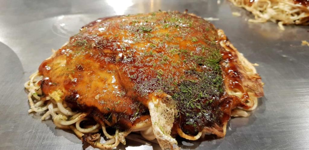 Okonomiyaki Japanese food in Japan