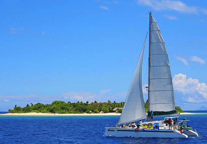 small cruise ships in Fiji