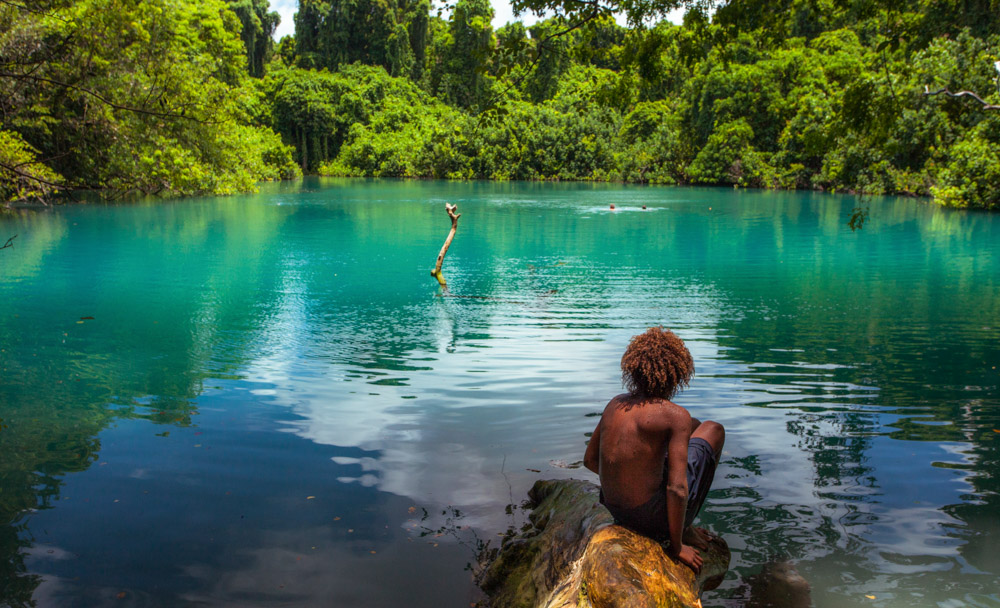 Vanuatu blue holes