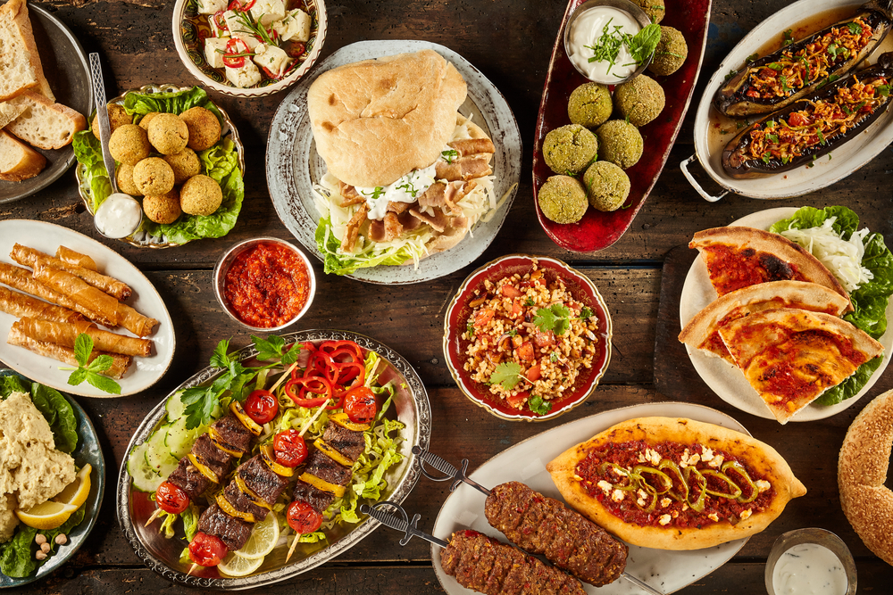 Turkish food international cuisine