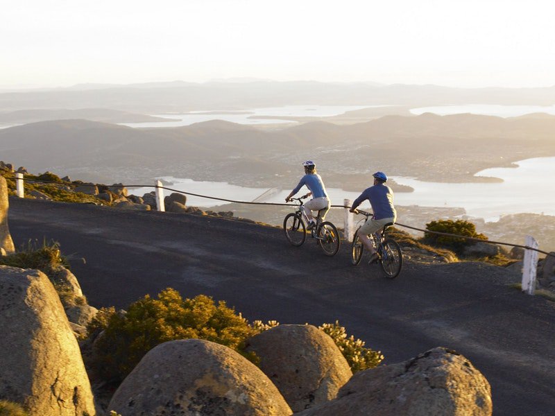 mountain biking Tasmania