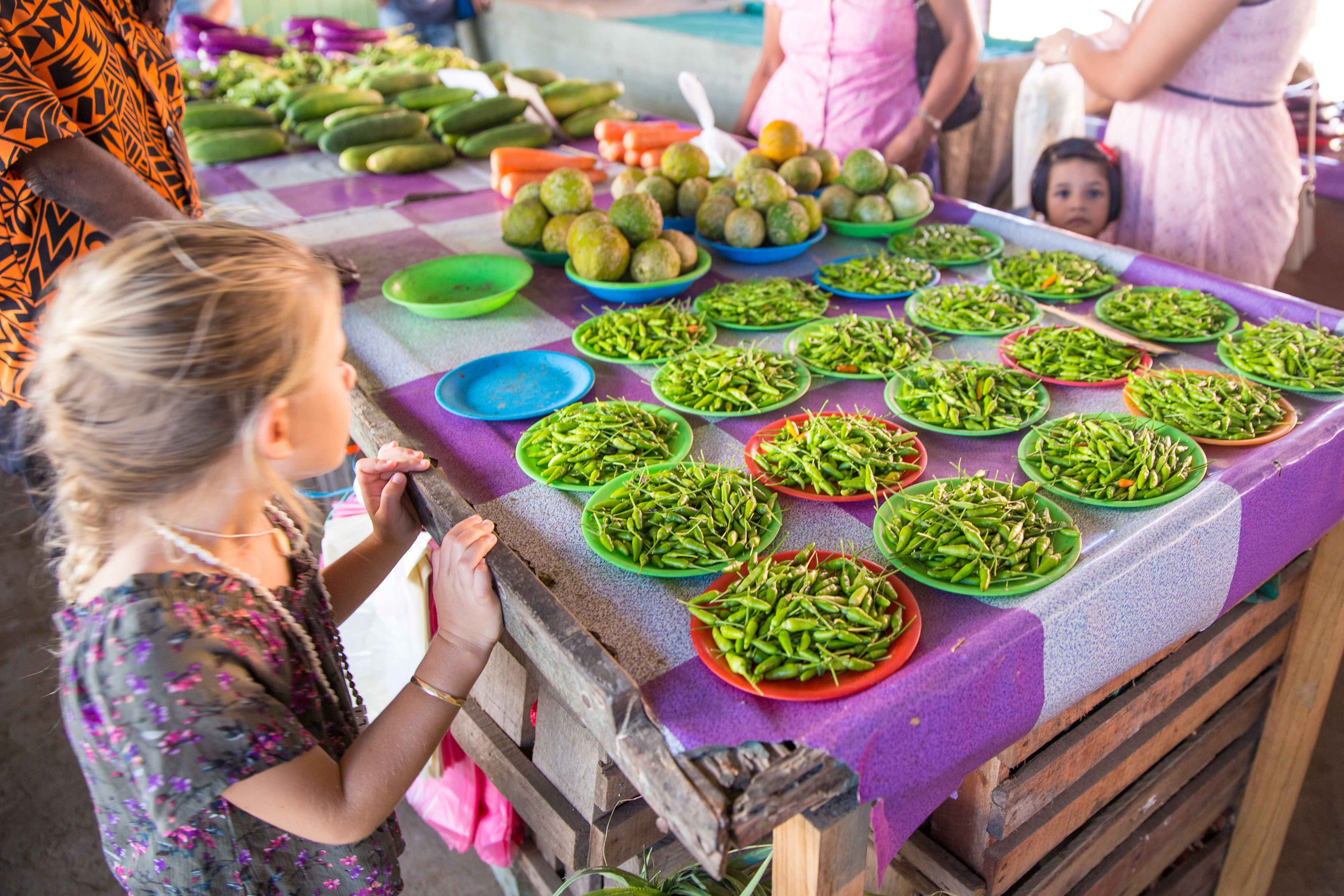 Fiji Culture tour markets