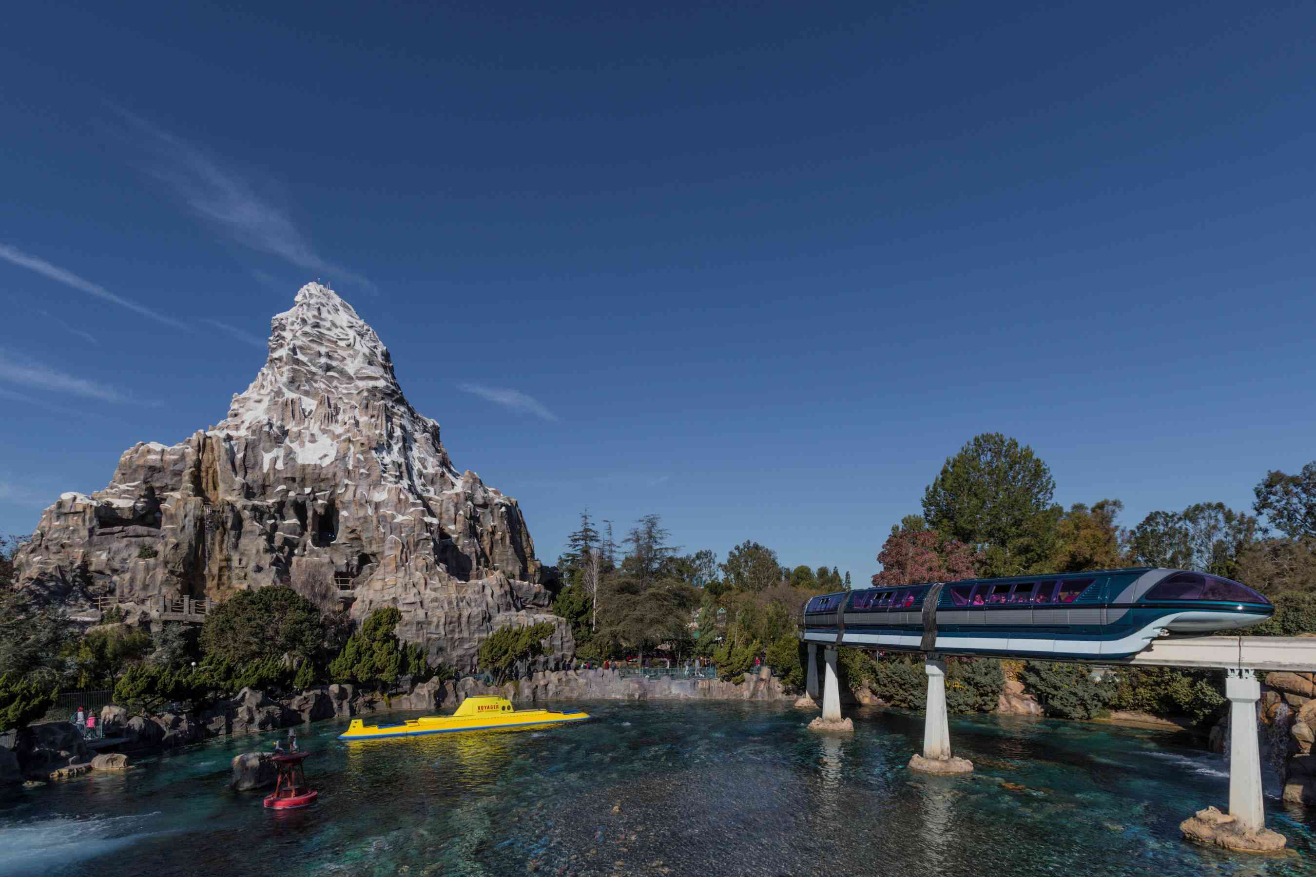 The  Matterhorn Bobsleds at Disneyland California. Picture: Disney