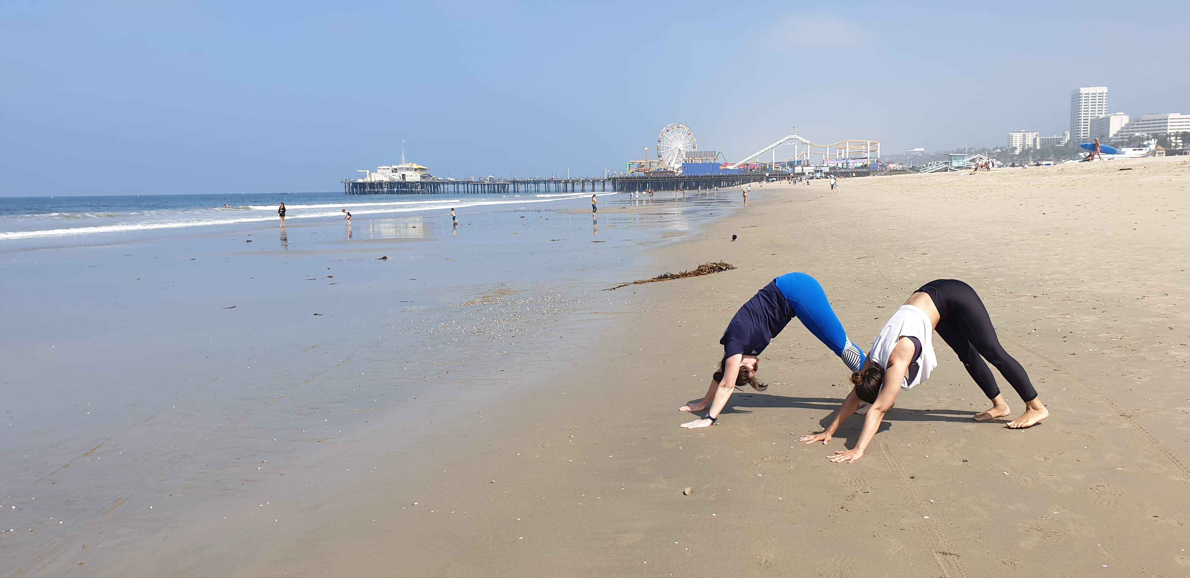 Beach Yoga Santa Monica