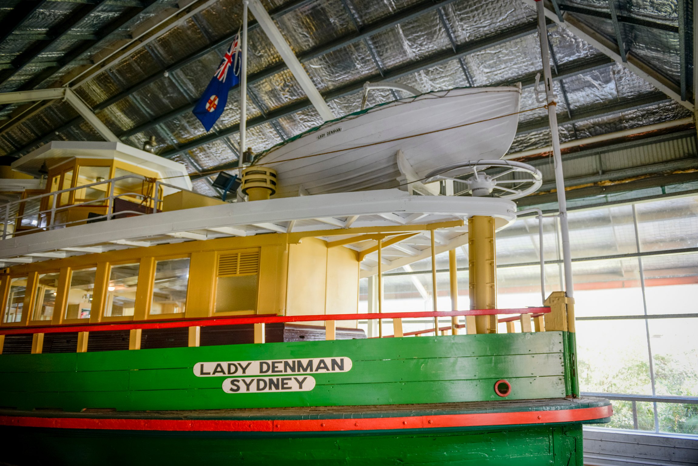 Lady Denman Sydney boat at Jervis Bay Maritime Museum