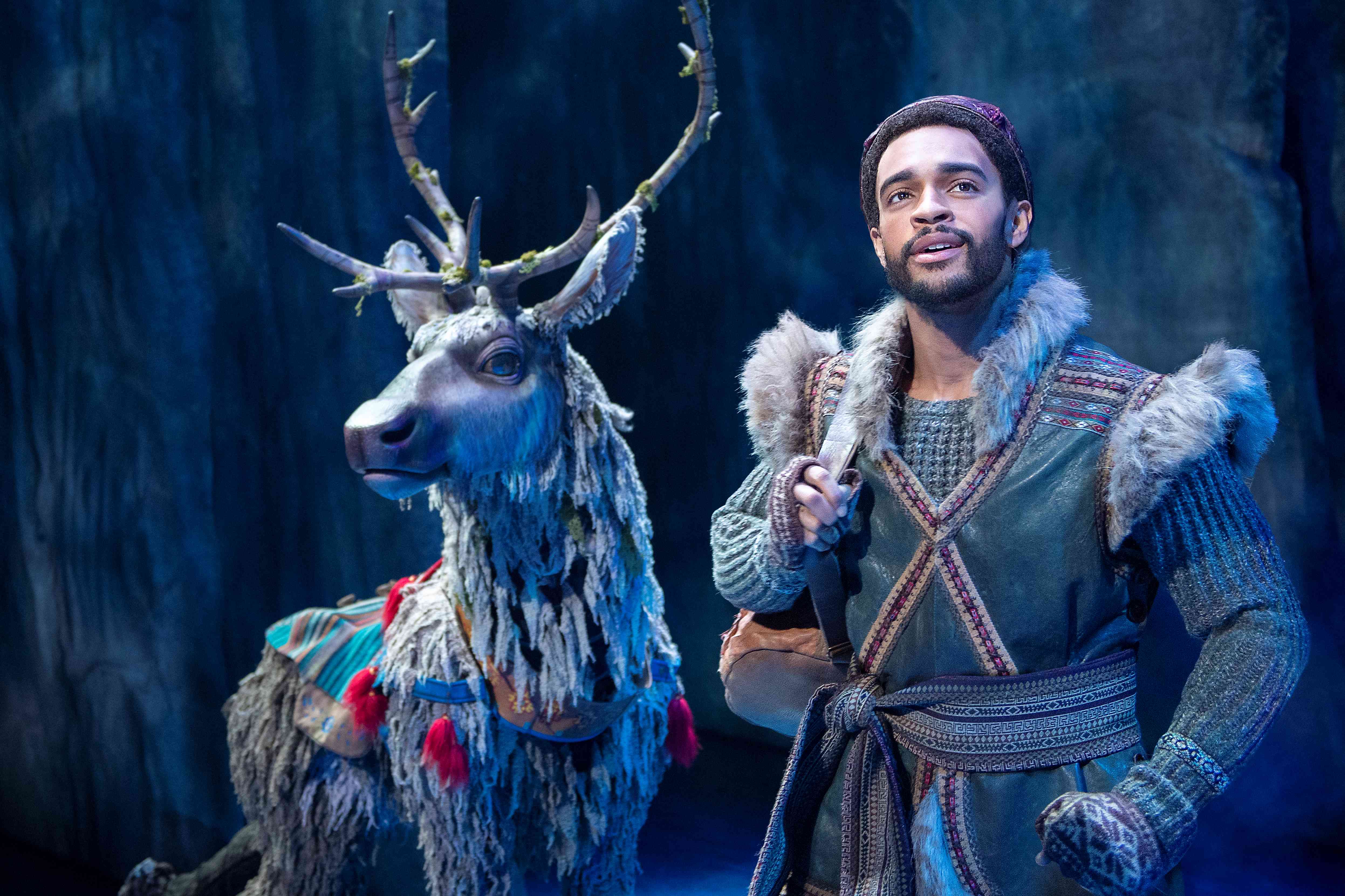 Noah Ricketts Frozen on Broadway
