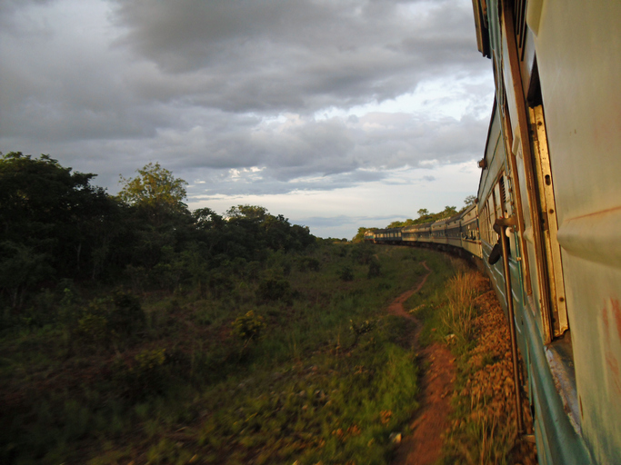 The Tazara train in Africa