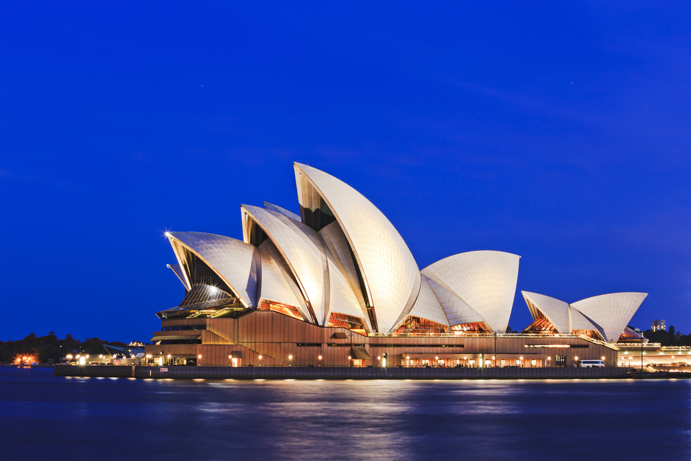Sydney Opera House famous world buildings