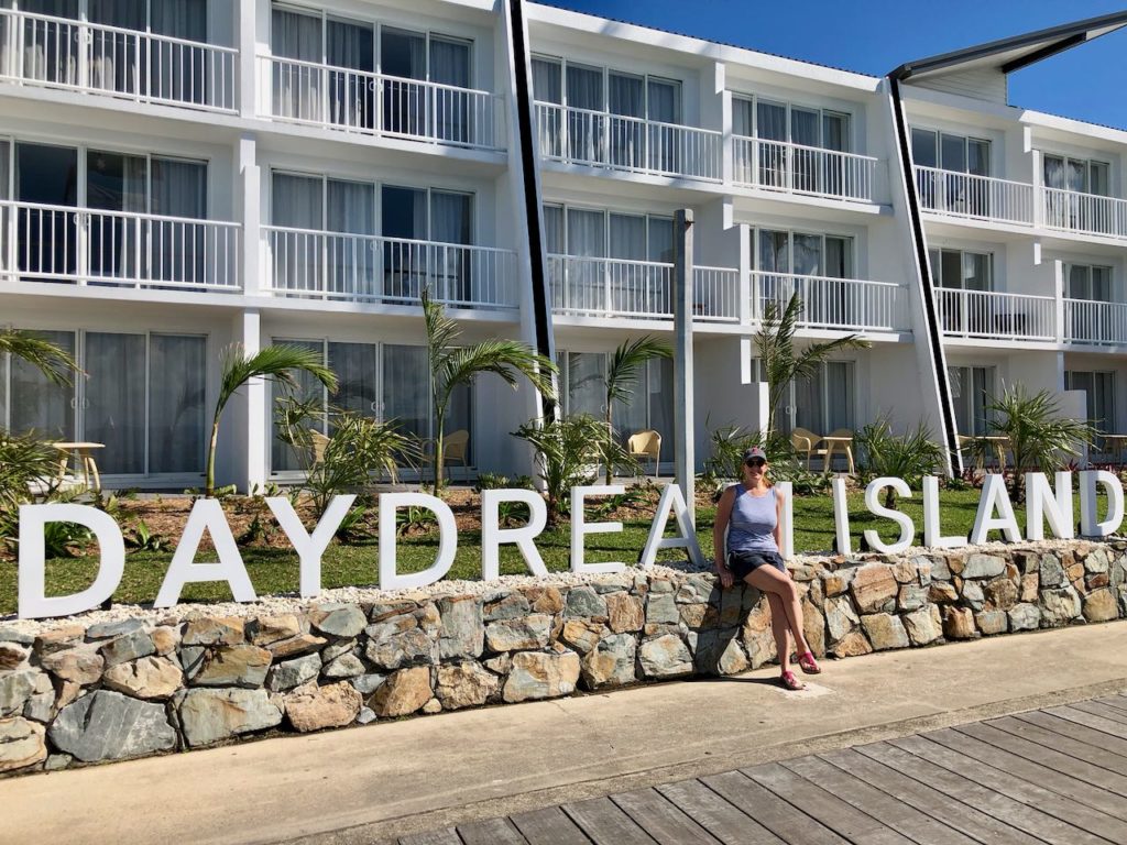 Daydream Island arrival sign