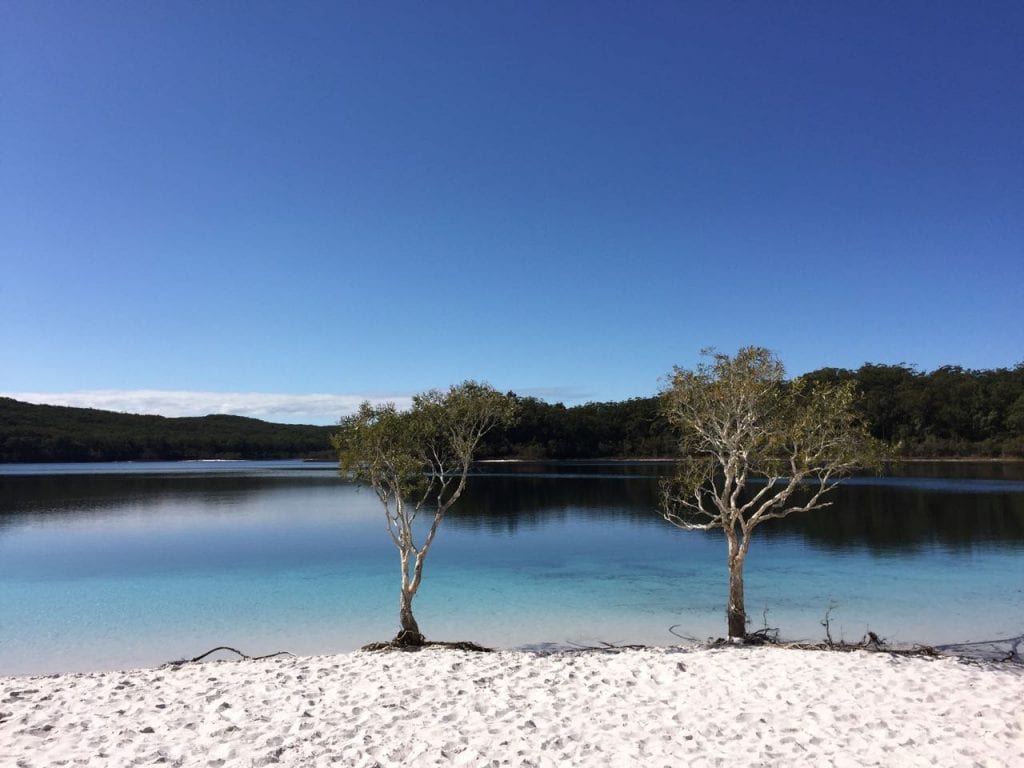 Lake Mackenzie on Fraser Island