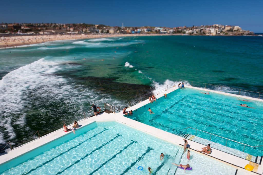 Bondi Icebergs is $6.50 on entry, but most ocean baths are free. Credit: Shutterstock