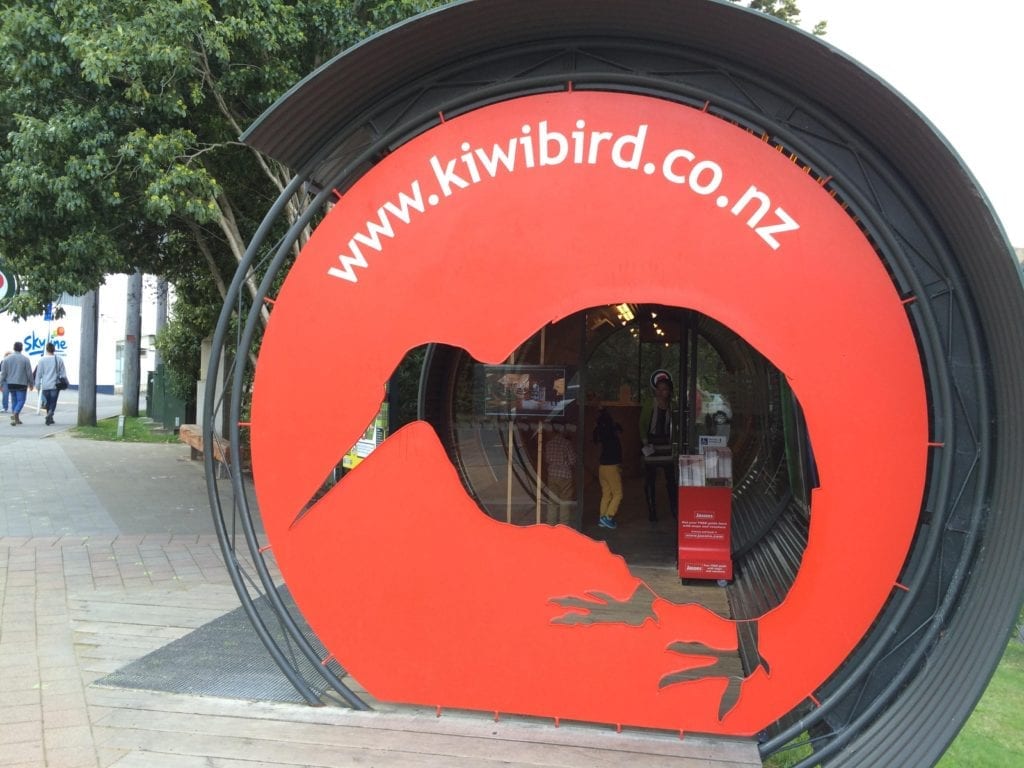 the entrance to Kiwi Birdlife Park, Queenstown