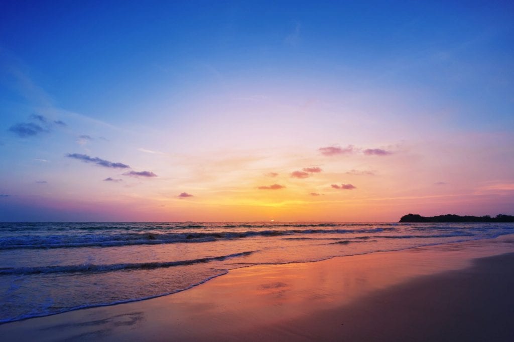 A spectacular sunset over Klong Dao Credit: Shutterstock