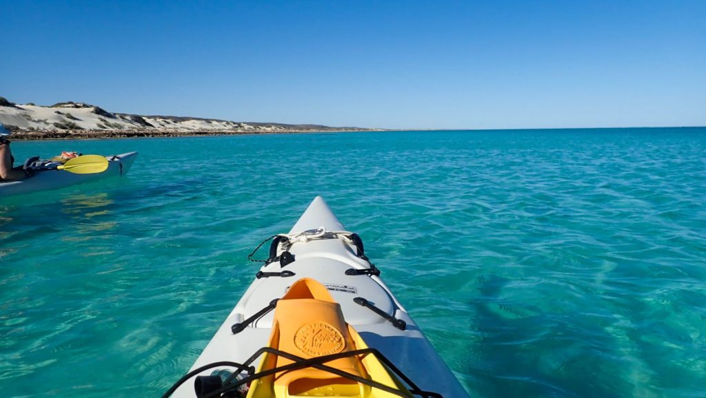 Ningaloo Reef sea kayaking Shutterstock