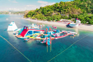 inflatable unicorn water park in the Philippines